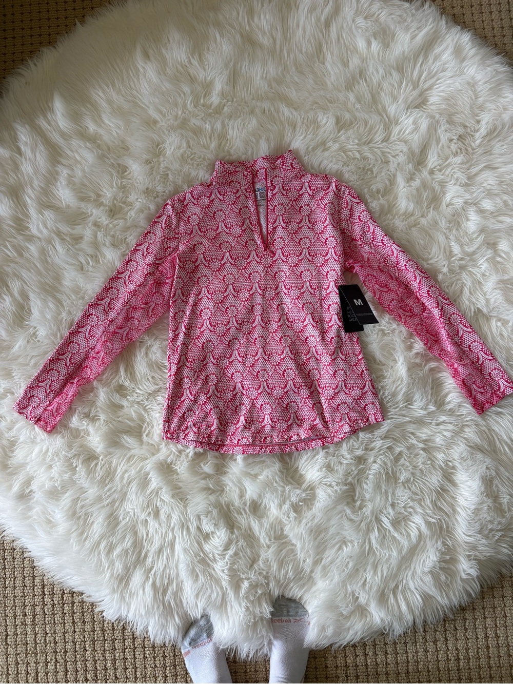 IBKUL Leslie Long Sleeve Top NWT - Picture 5 of 5